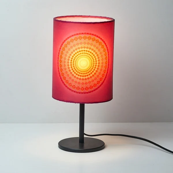 Compassionate Heart Round Electric Lamp