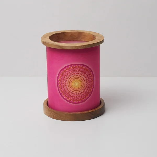 Compassionate Heart Round Candle Lamp - Image 2