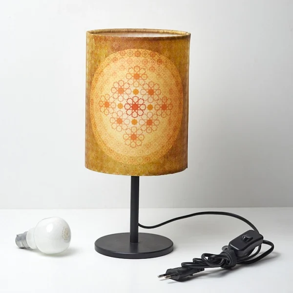 Harmonic Tessellation Round Electric Lamp - Image 5