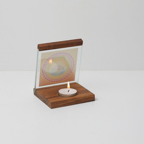 Bliss Mandala Square Candle Lamp - Image 3